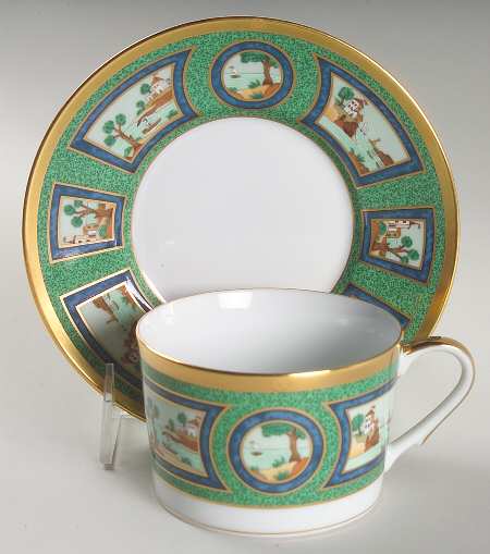 Beau Rivage Flat Cup & Saucer Set