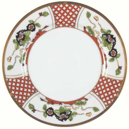 Chinese Flowers Salad Plate by Christian Dior