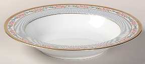 Dior Rose Large Rim Soup Bowl