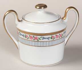 Dior Rose Sugar Bowl & Lid
