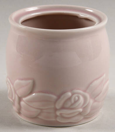 French Country Rose Raspberry Sugar Bowl No Lid