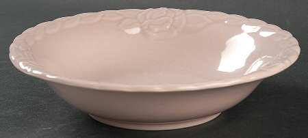 French Country Rose Raspberry Coupe Soup Bowl