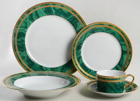 Gaudron Malachite Green 40 Piece Estate Set