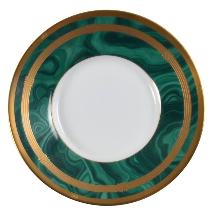Gaudron Malachite Green Saucer