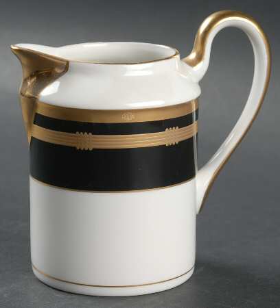 Gaudron Onyx (Gold Trim) Creamer