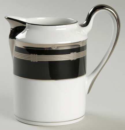 Gaudron Onyx (Platinum Trim) Creamer
