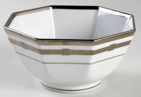 Gaudron Platinum 5" Octagonal Vegetable Bowl