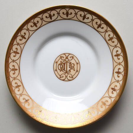 Grand Salon Antique Saucer