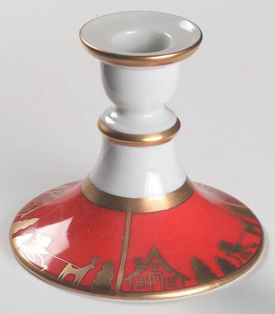 Joyieux Noel 3" Candlestick