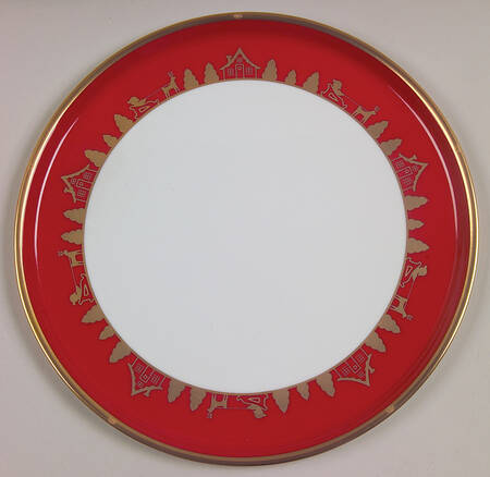Joyieux Noel Cake Plate