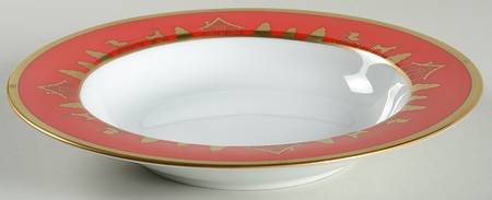 Joyieux Noel Large Rim Soup Bowl