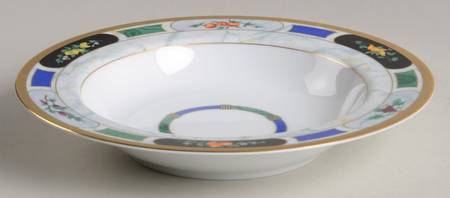 Les Saisons Large Rim Soup Bowl