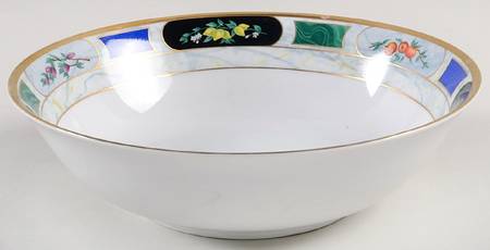 Les Saisons 9" Round Vegetable Bowl