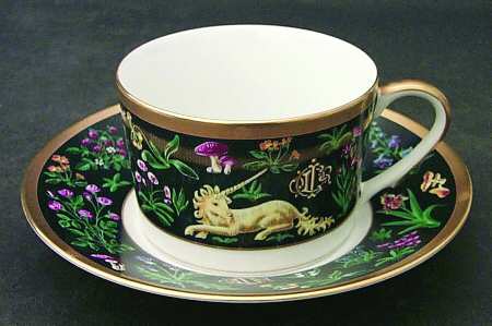 Licorne Flat Cup & Saucer Set