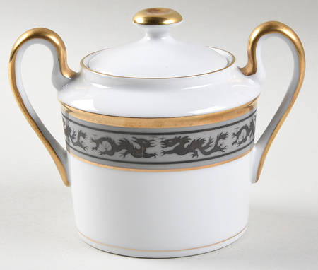Mandarin Dynasty Sugar Bowl & Lid