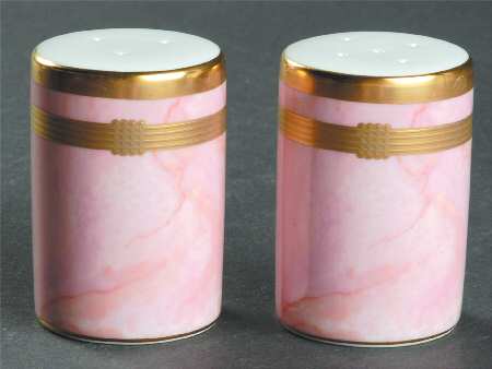 Gaudron Marbre Rose Salt & Pepper Set