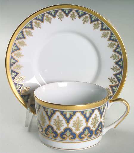 Monaco Flat Cup & Saucer Set by Christian Dior