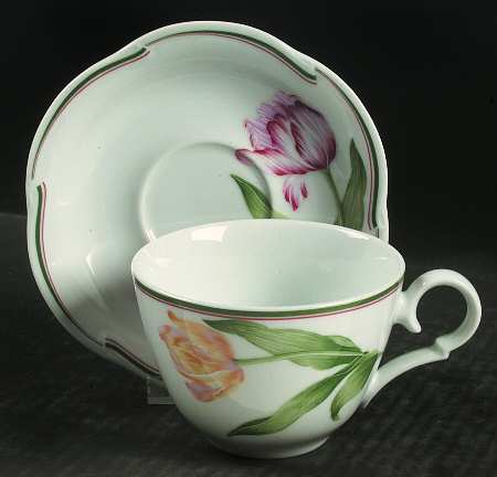 Normandie Flat Cup & Saucer Set by Christian Dior