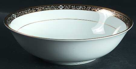 Nuit D' Or 9" Round Vegetable Bowl