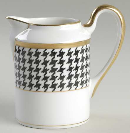Pied De Poulet Noir (Black) Creamer