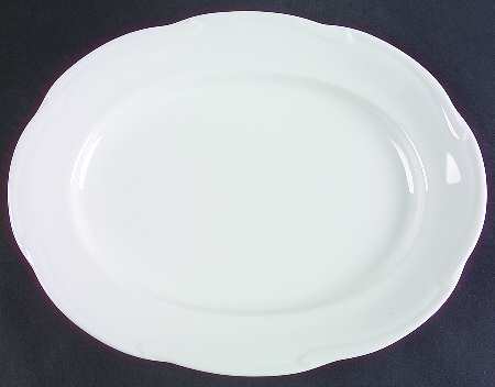 Provence Blanc 14" Oval Serving Platter by Christian Dior