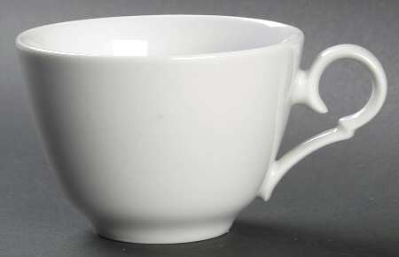 Provence Blanc Flat Cup