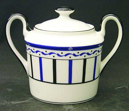 Rayure 55 Sugar Bowl & Lid