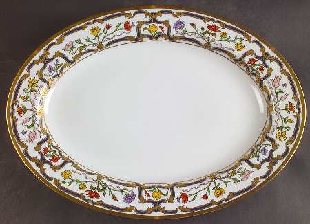 Renaissance 14" Oval Serving Platter by Christian Dior