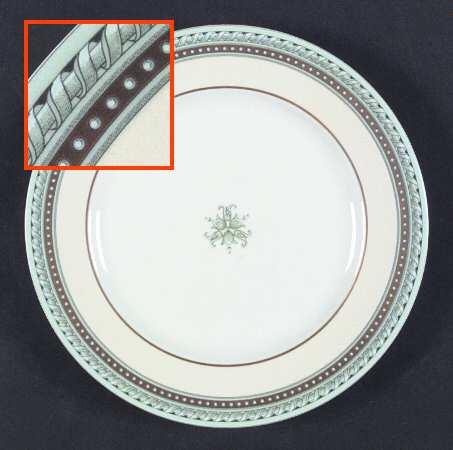 Trianon Salad Plate by Christian Dior