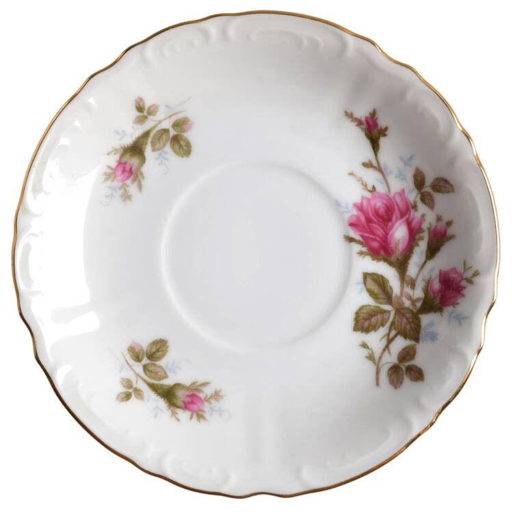 Moss Rose Saucer