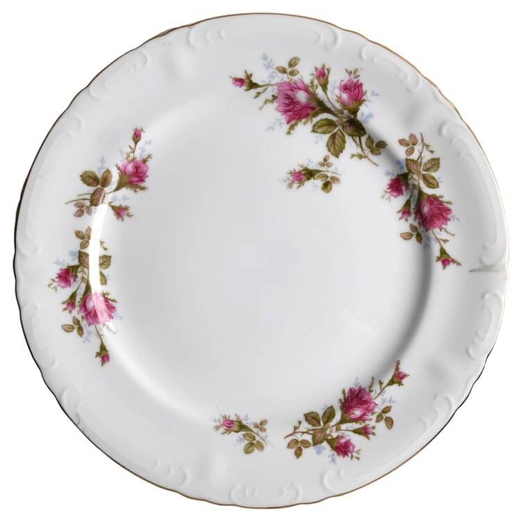 Moss Rose 12" Chop Plate (Round Platter)