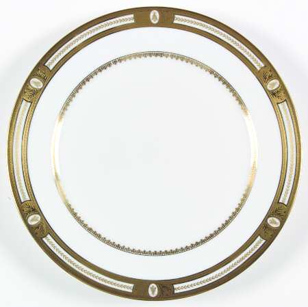 Abeilles Or Large Dinner Plate