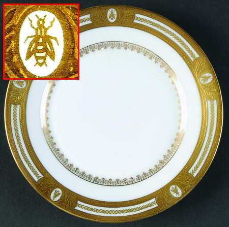 Abeilles Or Bread & Butter Plate