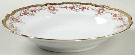 Alencon Large Rim Soup Bowl