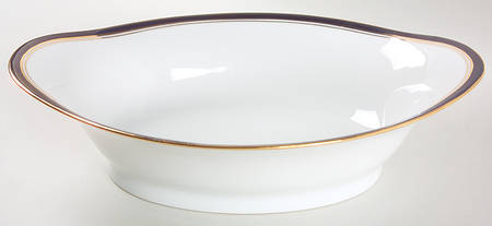 Ambassade Blue 9" Oval Vegetable Bowl