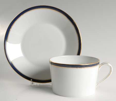 Ambassade Blue Breakfast Cup & Saucer Set