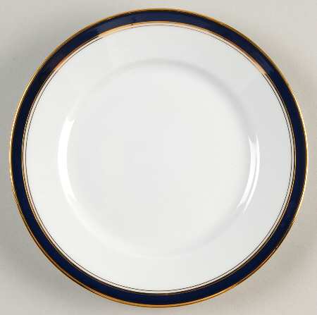 Ambassade Blue Bread & Butter Plate