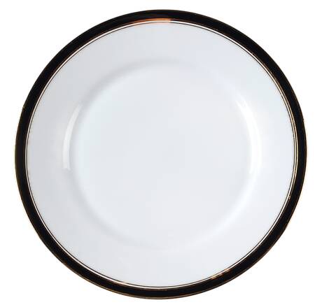 Ambassade Black Salad Plate
