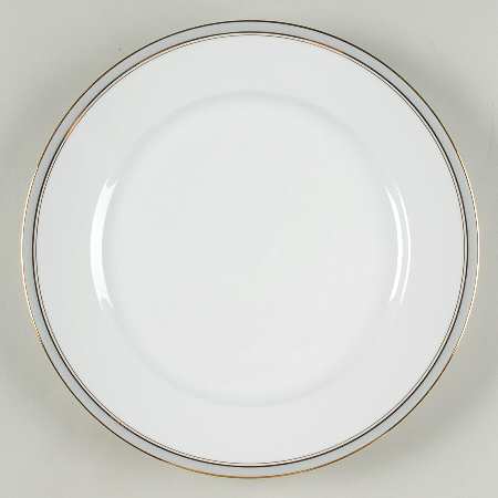 Ambassade Grey Large Dinner Plate