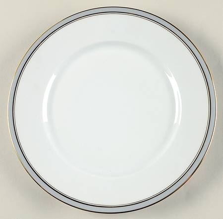 Ambassade Grey Dessert Luncheon Plate