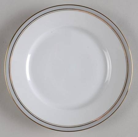 Ambassade Grey Salad Plate