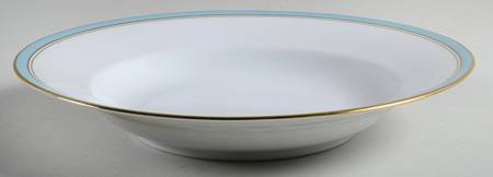 Ambassade Turquoise Large Rim Soup Bowl