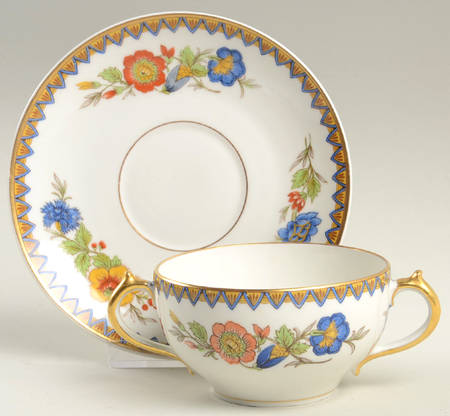 Amiens Flat Bouillon Cup & Saucer
