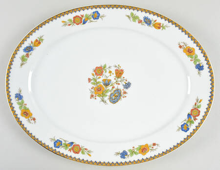 Amiens 16" Oval Serving Platter