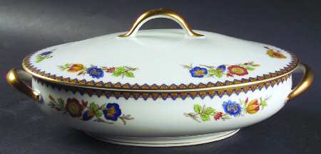 Amiens Oval Covered Vegetable by Charles Field Haviland