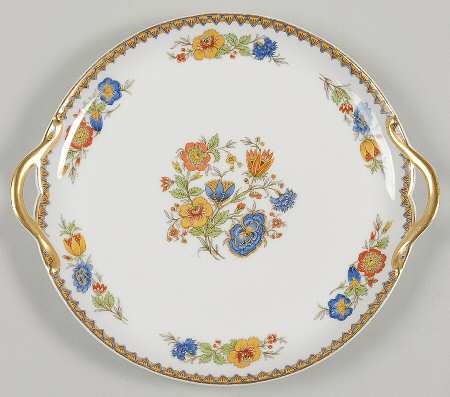 Amiens Handled Cake Plate