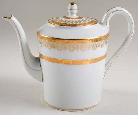 Arizona (White Rim) Coffee Pot & Lid