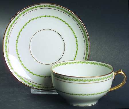 Castiglione Oversized Cup & Saucer Set by Charles Field Haviland
