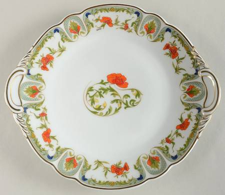 Chantoung Handled Cake Plate