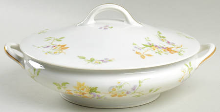 CHF19 Round Covered Vegetable by Charles Field Haviland